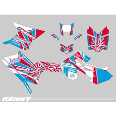   Karosszéria védő dekor matrica készlet Quad POLARIS Kenny Széria