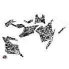 Karosszéria védő dekor matrica készlet Quad POLARIS Predator Fehér Széria