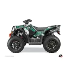 Karosszéria védő dekor matrica készlet Quad POLARIS Camo Zöld Széria