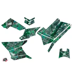   Karosszéria védő dekor matrica készlet Quad POLARIS Camo Zöld Széria