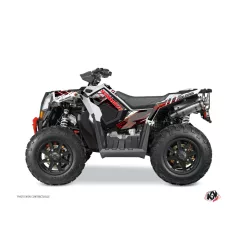   Karosszéria védő dekor matrica készlet Quad POLARIS Blade Piros Széria