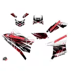 Karosszéria védő dekor matrica készlet Quad POLARIS Blade Piros Széria