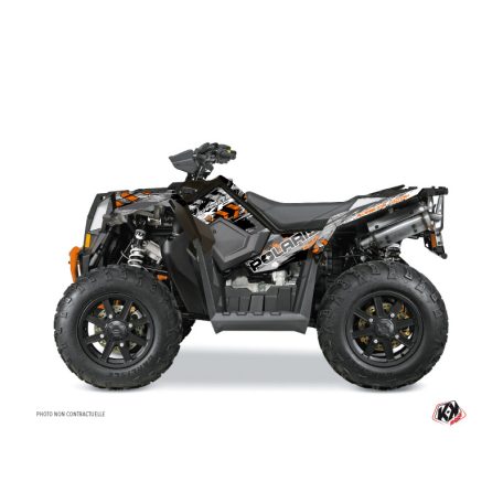 Karosszéria védő dekor matrica készlet Quad POLARIS Lifter Narancs Széria