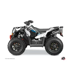   Karosszéria védő dekor matrica készlet Quad POLARIS Visor Kék Széria