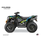Karosszéria védő dekor matrica készlet Quad POLARIS Chaser Kék Széria