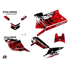   Karosszéria védő dekor matrica készlet Quad POLARIS Chaser Fehér Széria