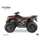 Karosszéria védő dekor matrica készlet Quad POLARIS Chaser Fekete Széria