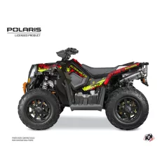   Karosszéria védő dekor matrica készlet Quad POLARIS Chaser Fekete Széria
