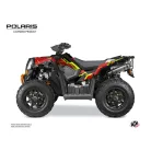 Karosszéria védő dekor matrica készlet Quad POLARIS Epik Fekete Széria