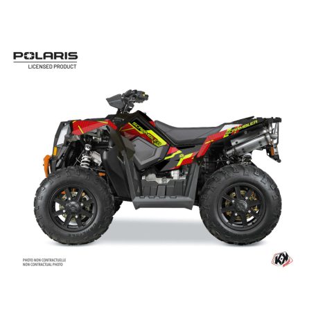 Karosszéria védő dekor matrica készlet Quad POLARIS Epik Fekete Széria
