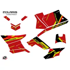   Karosszéria védő dekor matrica készlet Quad POLARIS Epik Fekete Széria