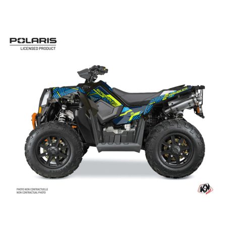 Karosszéria védő dekor matrica készlet Quad POLARIS Epik Kék Széria