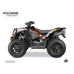   Karosszéria védő dekor matrica készlet Quad POLARIS Epik Fehér Széria