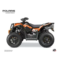   Karosszéria védő dekor matrica készlet Quad POLARIS Stun Fehér Széria