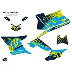   Karosszéria védő dekor matrica készlet Quad POLARIS Stun Kék Széria