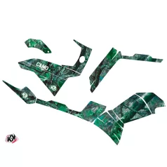   Karosszéria védő dekor matrica készlet Quad POLARIS Camo Zöld Széria