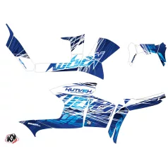   Karosszéria védő dekor matrica készlet Quad POLARIS Eraser Kék Széria