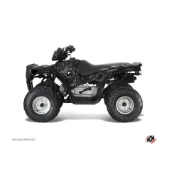   Karosszéria védő dekor matrica készlet Quad POLARIS Zombies dark Fekete Széria