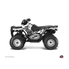 Karosszéria védő dekor matrica készlet Quad POLARIS Predator Fehér Széria
