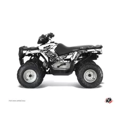   Karosszéria védő dekor matrica készlet Quad POLARIS Predator Fehér Széria