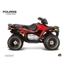 Karosszéria védő dekor matrica készlet Quad POLARIS Stun Fekete Széria