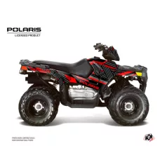   Karosszéria védő dekor matrica készlet Quad POLARIS Epik Fekete Széria
