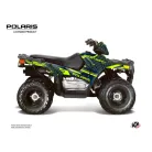 Karosszéria védő dekor matrica készlet Quad POLARIS Epik Zöld Széria