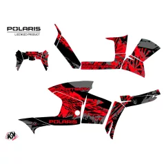   Karosszéria védő dekor matrica készlet Quad POLARIS Chaser Fekete Széria
