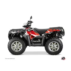   Karosszéria védő dekor matrica készlet Quad POLARIS Stage Piros Széria
