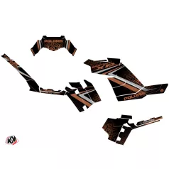   Karosszéria védő dekor matrica készlet Quad POLARIS Rock Gesztenye Széria