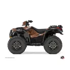 Karosszéria védő dekor matrica készlet Quad POLARIS Spin Gesztenye Széria
