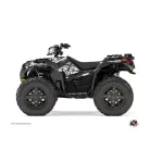 Karosszéria védő dekor matrica készlet Quad POLARIS Spin Szürke Széria