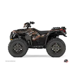   Karosszéria védő dekor matrica készlet Quad POLARIS Jungle Gesztenye Széria