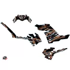 Karosszéria védő dekor matrica készlet Quad POLARIS Jungle Gesztenye Széria