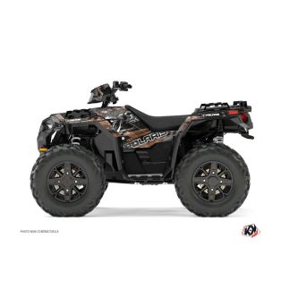   Karosszéria védő dekor matrica készlet Quad POLARIS Lifter Gesztenye Széria