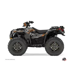   Karosszéria védő dekor matrica készlet Quad POLARIS Lifter Narancs Széria