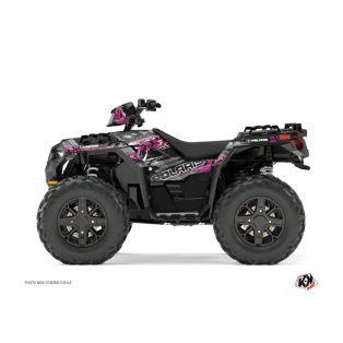   Karosszéria védő dekor matrica készlet Quad POLARIS Lifter Rose Széria