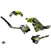   Karosszéria védő dekor matrica készlet Quad POLARIS Evil Szürke/Zöld Széria