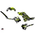 Karosszéria védő dekor matrica készlet Quad POLARIS Evil Szürke/Zöld Széria