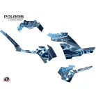 Karosszéria védő dekor matrica készlet Quad POLARIS Stun Kék Széria