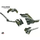 Karosszéria védő dekor matrica készlet Quad POLARIS Stun Zöld Széria