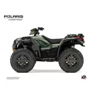 Karosszéria védő dekor matrica készlet Quad POLARIS Stun Zöld Széria