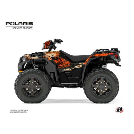 Karosszéria védő dekor matrica készlet Quad POLARIS Chaser Homokszínű Széria