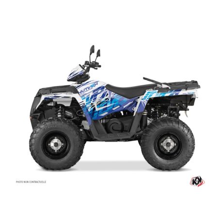 Karosszéria védő dekor matrica készlet Quad POLARIS Eraser Kék Széria