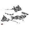  Karosszéria védő dekor matrica készlet Quad POLARIS Predator Fehér Széria
