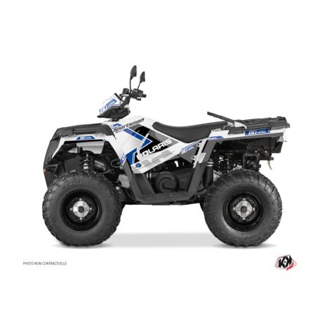 Karosszéria védő dekor matrica készlet Quad POLARIS Vintage polaris 60th anniversary Kék Széria
