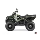 Karosszéria védő dekor matrica készlet Quad POLARIS Vintage polaris 60th anniversary Zöld Széria