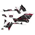 Karosszéria védő dekor matrica készlet Quad POLARIS Action Piros Széria
