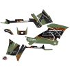   Karosszéria védő dekor matrica készlet Quad POLARIS Action Zöld Széria