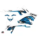 Karosszéria védő dekor matrica készlet Quad POLARIS Jungle Kék Széria